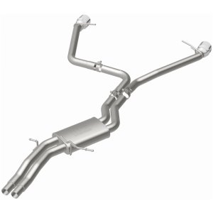 Audi Q5 Performance Exhaust - Dual Split Rear - Magnaflow - Cat Back Touring Series - `14-`17