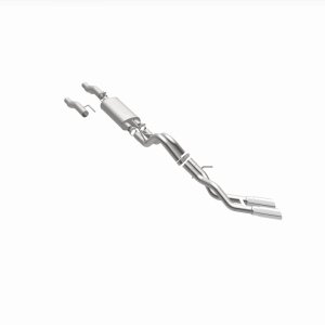 Ford F-150 Performance Exhaust - Dual Same Side Behind Passenger Rear Tire - Magnaflow - Street Series Cat-Back - Polished - `11-`14 Ford F-150 Performance Exhaust - Dual Same Side Behind Passenger Rear Tire - Magnaflow - Street Series Cat-Back - Polished - `11-`14