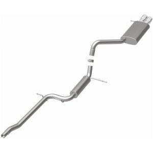 Volkswagen Jetta Performance Exhaust - Driver Side Rear - Magnaflow - Cat Back Dual Straight - `11-`14