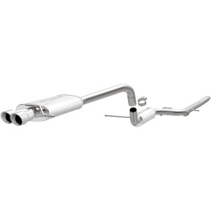 Volkswagen Jetta Performance Exhaust - Driver Side Rear - Magnaflow - Cat Back Dual Straight - `11-`14
