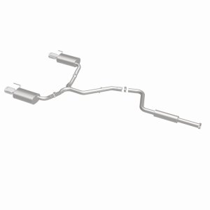 Buick Regal Performance Exhaust - Rear - Magnaflow - Street Series Cat-Back, Dual Split Rear Exit, Stainless Steel - Polished - `11-`17
