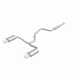 Buick Regal Performance Exhaust - Rear - Magnaflow - Street Series Cat-Back, Dual Split Rear Exit, Stainless Steel - Polished - `11-`17