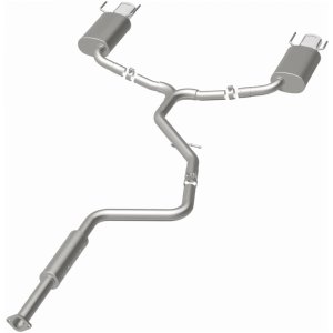 Buick Regal Performance Exhaust - Rear - Magnaflow - Street Series Cat-Back, Dual Split Rear Exit, Stainless Steel - Polished - `11-`17
