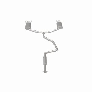 Buick Regal Performance Exhaust - Rear - Magnaflow - Street Series Cat-Back, Dual Split Rear Exit, Stainless Steel - Polished - `11-`17