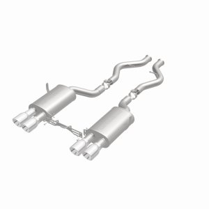 BMW M3 Performance Exhaust - Rear - Magnaflow - Touring Series Cat Back - Polished - `08-`13