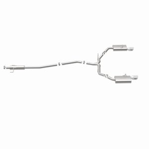 Ford Fusion Performance Exhaust - Rear - Magnaflow - Street Series Cat-Back - Polished - `07-`12