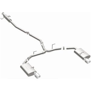 Ford Fusion Performance Exhaust - Rear - Magnaflow - Street Series Cat-Back - Polished - `07-`12