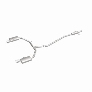 Ford Fusion Performance Exhaust - Rear - Magnaflow - Street Series Cat-Back - Polished - `07-`12