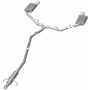 Ford Fusion Performance Exhaust - Rear - Magnaflow - Street Series Cat-Back - Polished - `07-`12