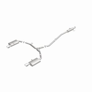 Ford Fusion Performance Exhaust - Rear - Magnaflow - Street Series Cat-Back - Polished - `07-`12