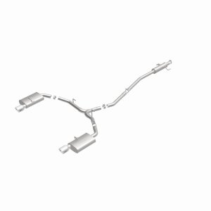 Ford Fusion Performance Exhaust - Rear - Magnaflow - Street Series Cat-Back - Polished - `07-`12