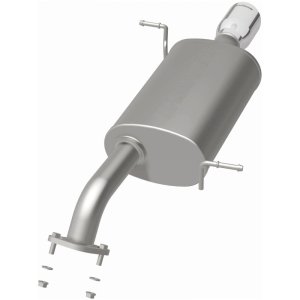 Mazda 2 Performance Exhaust - Single Rear Exit - Magnaflow - Cat Back - Polished - `11-`14