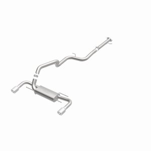 Mazda Mazda 3 Performance Exhaust - Dual Split Rear - Magnaflow - Street Series Cat-Back - Polished - `10-`13