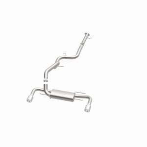 Mazda Mazda 3 Performance Exhaust - Dual Split Rear - Magnaflow - Street Series Cat-Back - Polished - `10-`13