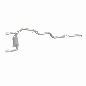 Mazda Mazda 3 Performance Exhaust - Dual Split Rear - Magnaflow - Street Series Cat-Back - Polished - `10-`13
