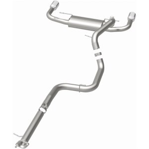 Mazda Mazda 3 Performance Exhaust - Dual Split Rear - Magnaflow - Street Series Cat-Back - Polished - `10-`13