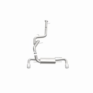 Mazda Mazda 3 Performance Exhaust - Dual Split Rear - Magnaflow - Street Series Cat-Back - Polished - `10-`13