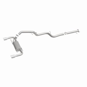 Mazda Mazda 3 Performance Exhaust - Dual Split Rear - Magnaflow - Street Series Cat-Back - Polished - `10-`13