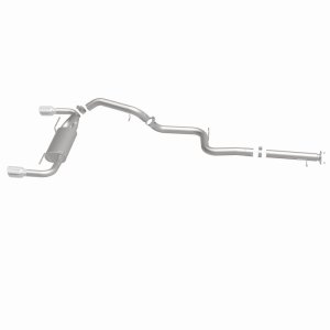 Mazda Mazda 3 Performance Exhaust - Dual Split Rear - Magnaflow - Street Series Cat-Back - Polished - `10-`13