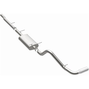Chevrolet Silverado Performance Exhaust - Single Passenger Side Rear - Magnaflow - Street Series Cat-Back - `10-`27