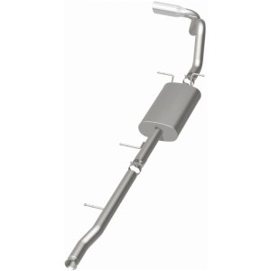 Chevrolet Silverado Performance Exhaust - Single Passenger Side Rear - Magnaflow - Street Series Cat-Back - `10-`27