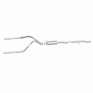 Chevrolet Silverado Performance Exhaust - Rear - Magnaflow - Street Series Cat Back - Polished - `10-`27
