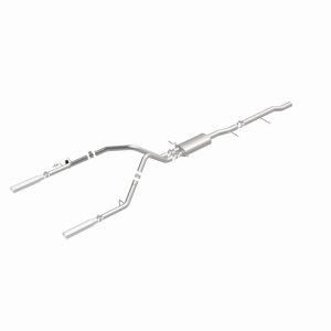 Chevrolet Silverado Performance Exhaust - Rear - Magnaflow - Street Series Cat Back - Polished - `10-`27