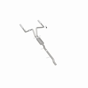 Chevrolet Silverado Performance Exhaust - Rear - Magnaflow - Street Series Cat Back - Polished - `10-`27