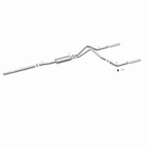 Chevrolet Silverado Performance Exhaust - Rear - Magnaflow - Street Series Cat Back - Polished - `10-`27