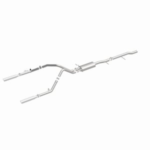 Chevrolet Silverado Performance Exhaust - Rear - Magnaflow - Street Series Cat Back - Polished - `10-`27