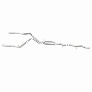 Chevrolet Silverado Performance Exhaust - Rear - Magnaflow - Street Series Cat Back - Polished - `10-`27