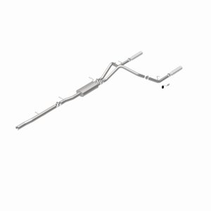 Chevrolet Silverado Performance Exhaust - Rear - Magnaflow - Street Series Cat Back - Polished - `10-`27