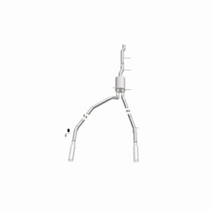 Chevrolet Silverado Performance Exhaust - Rear - Magnaflow - Street Series Cat Back - Polished - `10-`27