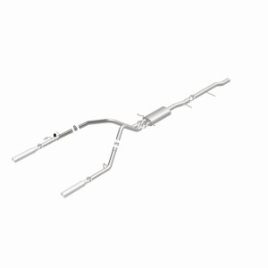 Chevrolet Silverado Performance Exhaust - Rear - Magnaflow - Street Series Cat Back - Polished - `10-`27