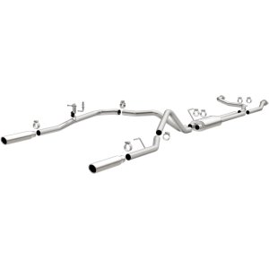 Nissan Titan Performance Exhaust - Dual Split Rear - Magnaflow - Street Series Cat-Back - `07-`15