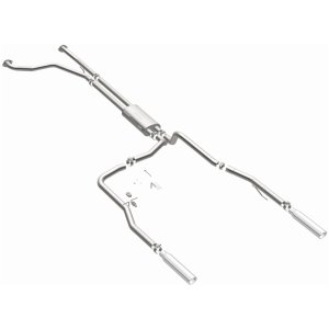 Nissan Titan Performance Exhaust - Dual Split Rear - Magnaflow - Street Series Cat-Back - `07-`15