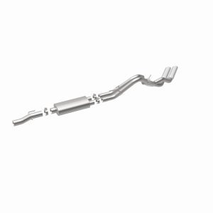 Ford F-150 Raptor Performance Exhaust - Dual Same Side Behind Passenger Rear Tire - Magnaflow - Street Series Cat-Back - `10-`14