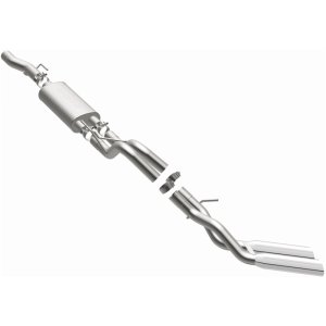 Ford F-150 Raptor Performance Exhaust - Dual Same Side Behind Passenger Rear Tire - Magnaflow - Street Series Cat-Back - `10-`14