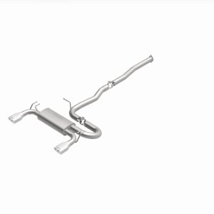 Mitsubishi Lancer Performance Exhaust - Dual Rear Exit - Magnaflow - Cat Back - Street Series - `09-`11