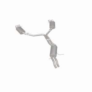 Audi S4 Performance Exhaust - Magnaflow - Touring Cat Back - Polished - `10-`16