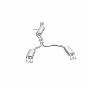 Audi S4 Performance Exhaust - Magnaflow - Touring Cat Back - Polished - `10-`16