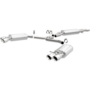 Audi S4 Performance Exhaust - Magnaflow - Touring Cat Back - Polished - `10-`16