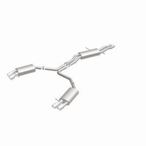 Audi S4 Performance Exhaust - Magnaflow - Touring Cat Back - Polished - `10-`16