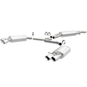 Audi S4 Performance Exhaust - Magnaflow - Touring Cat Back - Polished - `10-`16