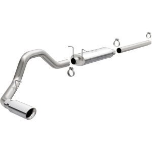 Ford F150 Performance Exhaust - Single Passenger Side Rear Exit - Magnaflow - Street Series Cat-Back - `97-`04