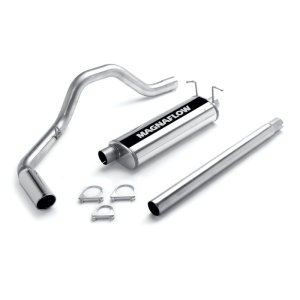 Ford F150 Performance Exhaust - Single Passenger Side Rear Exit - Magnaflow - Street Series Cat-Back - `97-`04