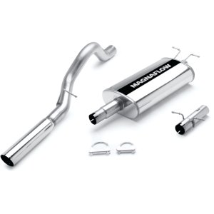 Dodge Durango Performance Exhaust - Single Straight Passenger Side Rear - Magnaflow - Street Series Cat Back - `00-`03