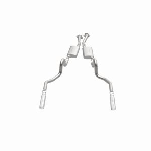 Ford Mustang Performance Exhaust - Rear - Magnaflow - Cat Back Dual Split Rear Exit - Polished - `99-`04