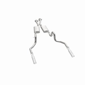 Ford Mustang Performance Exhaust - Rear - Magnaflow - Cat Back Dual Split Rear Exit - Polished - `99-`04