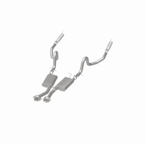 Ford Mustang Performance Exhaust - Rear - Magnaflow - Cat Back Dual Split Rear Exit - Polished - `99-`04